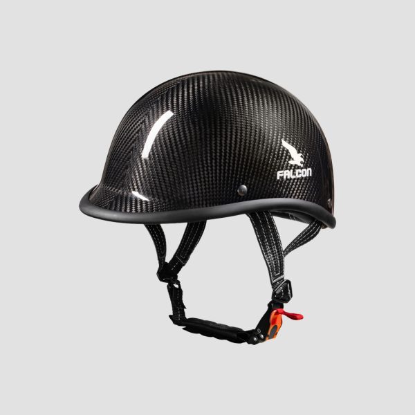 Nón bảo hiểm Falcon F23 màu 3k carbon bóng