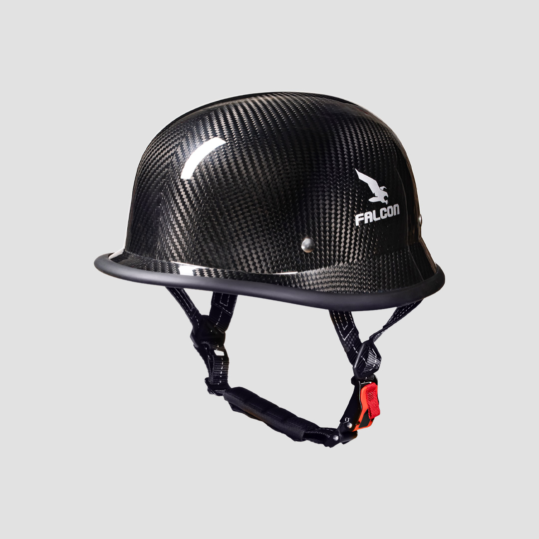 Nón bảo hiểm Falcon F24 màu 3k carbon bóng
